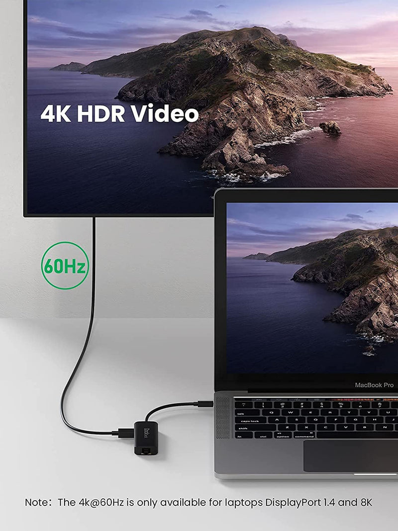  [AUSTRALIA] - USB C Hub 4K 60Hz, Dockteck 4-in-1 USB C PD Ethernet Hub Dongle with 4K 60Hz HDMI, 1Gbps Ethernet, 100W PD, USB 3.0 for MacBook Pro / Air M1 2020, iPad Pro 2021, iPad Air 2020 and More