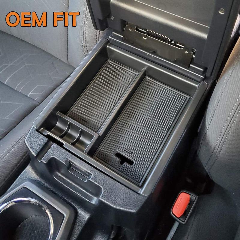  [AUSTRALIA] - JKCOVER Center Console Accessory Organizer Compatible with 2016 2017 2018 2019 2020 Toyota Tacoma, ABS Material Armrest Box Insert Tray