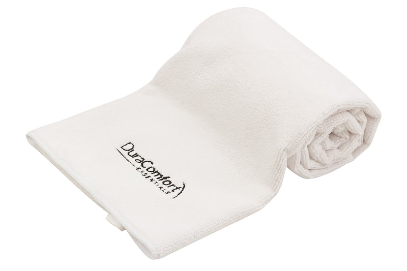  [AUSTRALIA] - DuraComfort Essentials Super Absorbent Anti-Frizz Microfiber Hair Towel, Large 41 x 19-Inches