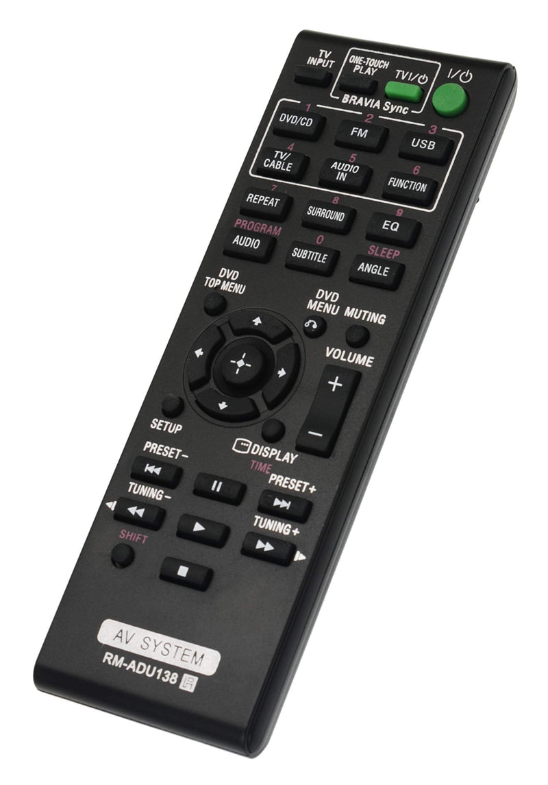 New RM-ADU138 Replaced Remote fit for Sony DAV-TZ140 HBD-TZ140 DAV-TZ150 HBD-TZ145 DAV-TZ145 AV-RZ130 DAVTZ150 HBDTZ145 DAVTZ145 AVRZ130 DAVTZ140 HBDTZ140 Audio Vidio AV System RM-ADU101 DAV-TZ135 - LeoForward Australia
