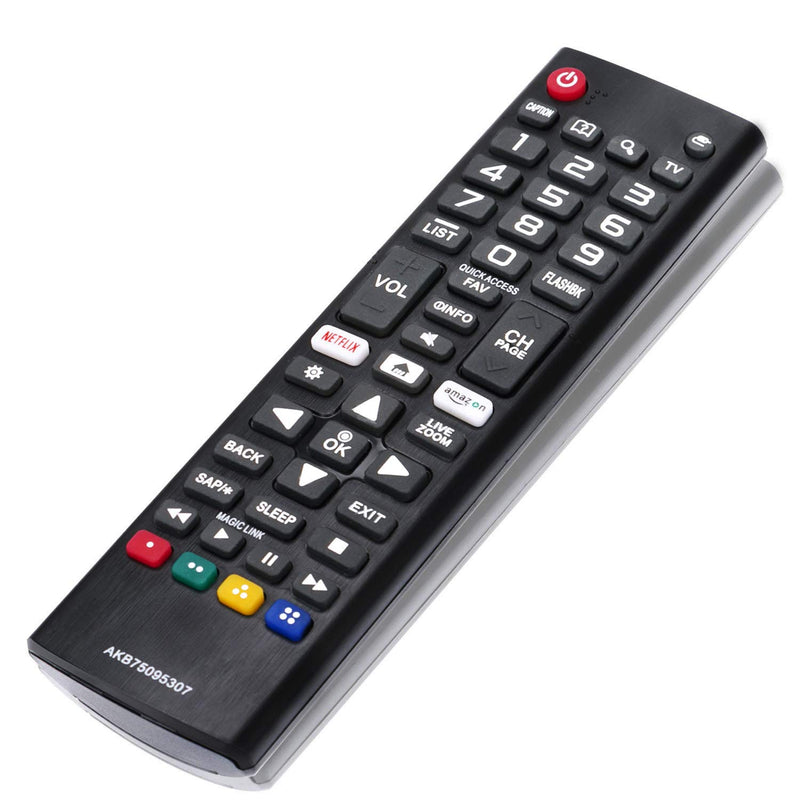 New Remote Control AKB75095307 Replacement fit for LG LED LCD TV 43UJ6500 43UJ6560 49UJ6500 49UJ6560 55UJ6520 55UJ6540 55UJ6580 60UJ6540 24lm520d 24LM520S 28lm520s - LeoForward Australia