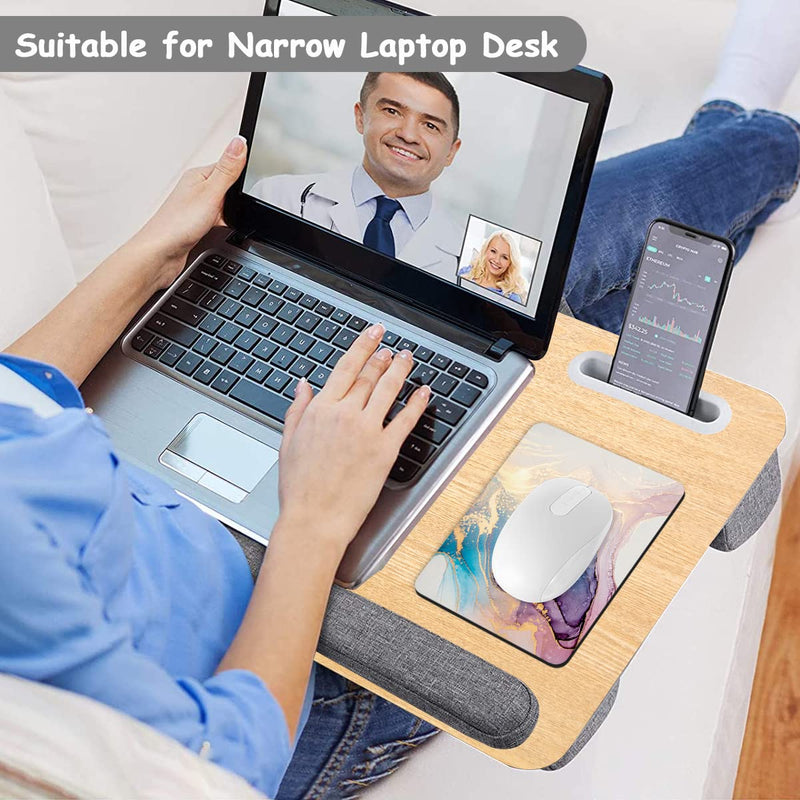  [AUSTRALIA] - Dapesuom Mouse Pad, Small Mouse Pad 6 x 8 Inch with Non-Slip Rubber Base, Waterproof Mouse Mat, Mini Mouse Pad for Women Men Wireless Mouse Laptops Keyboard Tray Home Office Travel, Abstract Marble