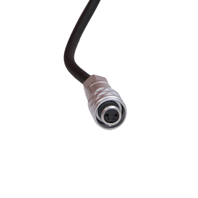  [AUSTRALIA] - Uonecn Power Cable for Blackmagic Pocket Cinema Camera BMPCC 4K Weipu 2 pin Female to Right Angle DC Gold Mount V Mount Battery Coiled Cable