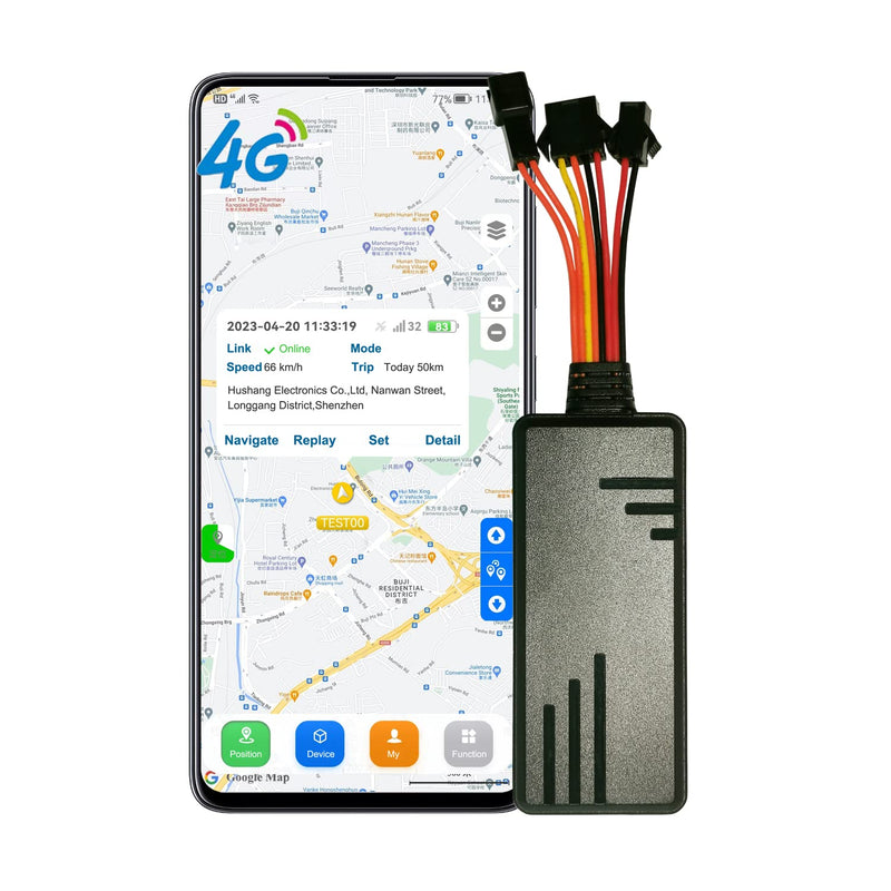  [AUSTRALIA] - 4G GPS Tracker for Vehicles/Motorcycles Mini GPS Tracking Device Support Geo-Fence Mileage Statistic Over Speed Alarm Acc 9-90V Car Locator