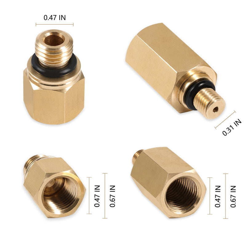  [AUSTRALIA] - Sunluway 6.0 High Pressure Oil Pump IPR Valve Air Test Fitting Tool and High Pressure Oil Rail Adapters Leak Test Kit for Ford 6.0L Powerstroke Diesel Engine