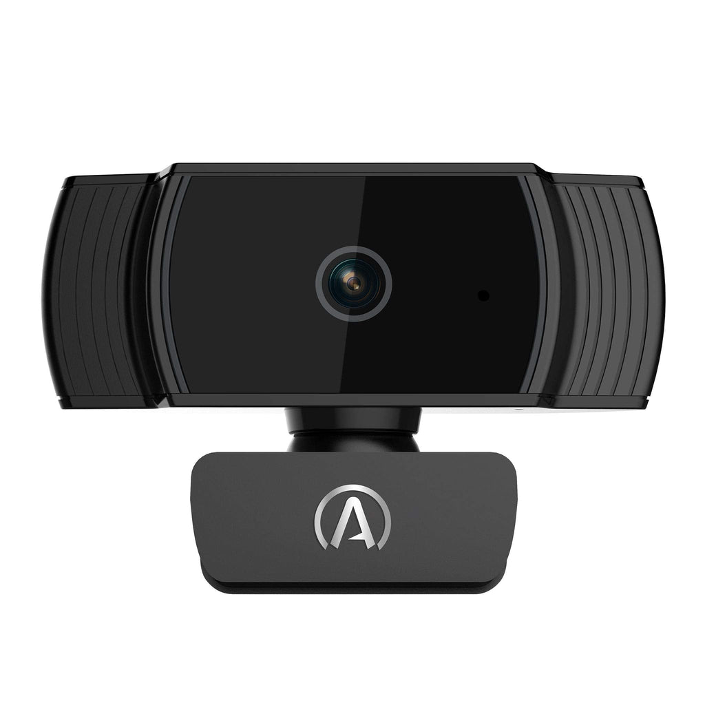  [AUSTRALIA] - Andrea Communications W-300AF Full 1080P Webcam with Auto Focus and Desktop Tripod Included, Black