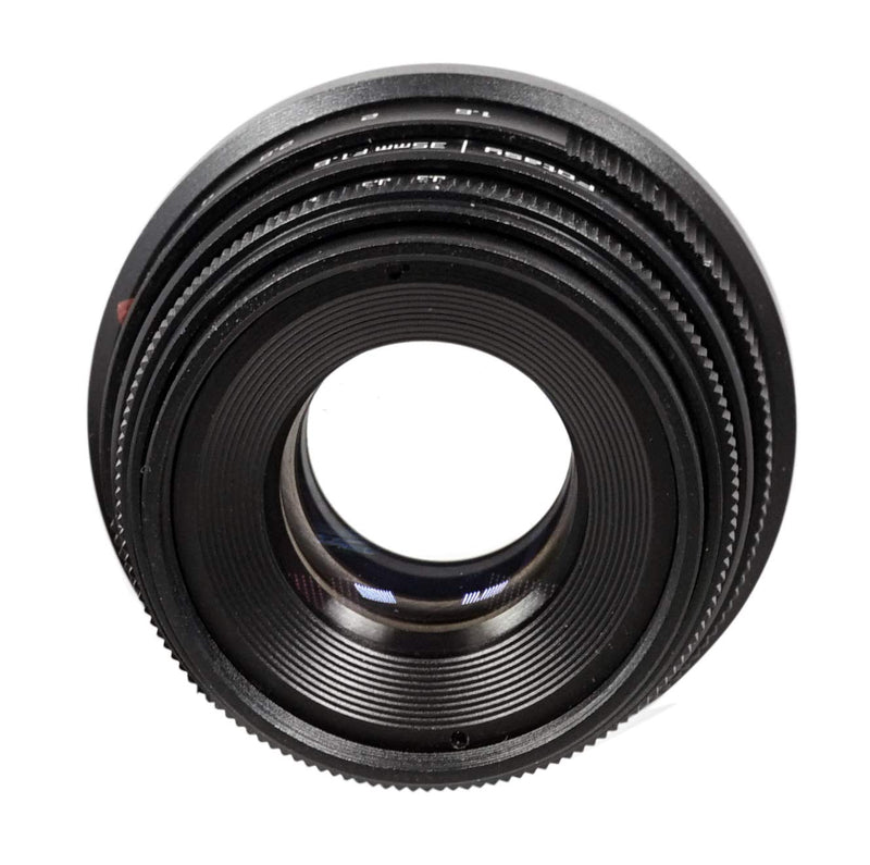  [AUSTRALIA] - Fotasy Manual 35mm f1.6 APSC Lens for Fuji X Mount Mirrorless Cameras, Compatible with Fujifilm X-Pro1 X-Pro2 X-Pro3 X-E2 X-E3 X-A7 X-A10 X-T1 X-T2 X-T3 X-T10 X-T20 X-T30 X-T100 X-T200 X-H1 (3516FX)