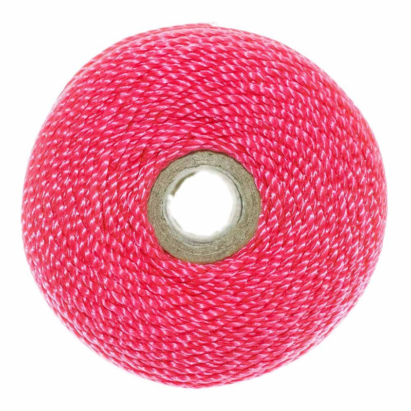  [AUSTRALIA] - Paracord Planet Braided Nylon Mason Line - Moisture, Oil, Acid, Rot Resistant - Twine String for Marine, Masonry, Crafting, Gardening Uses Neon Pink 500 Feet