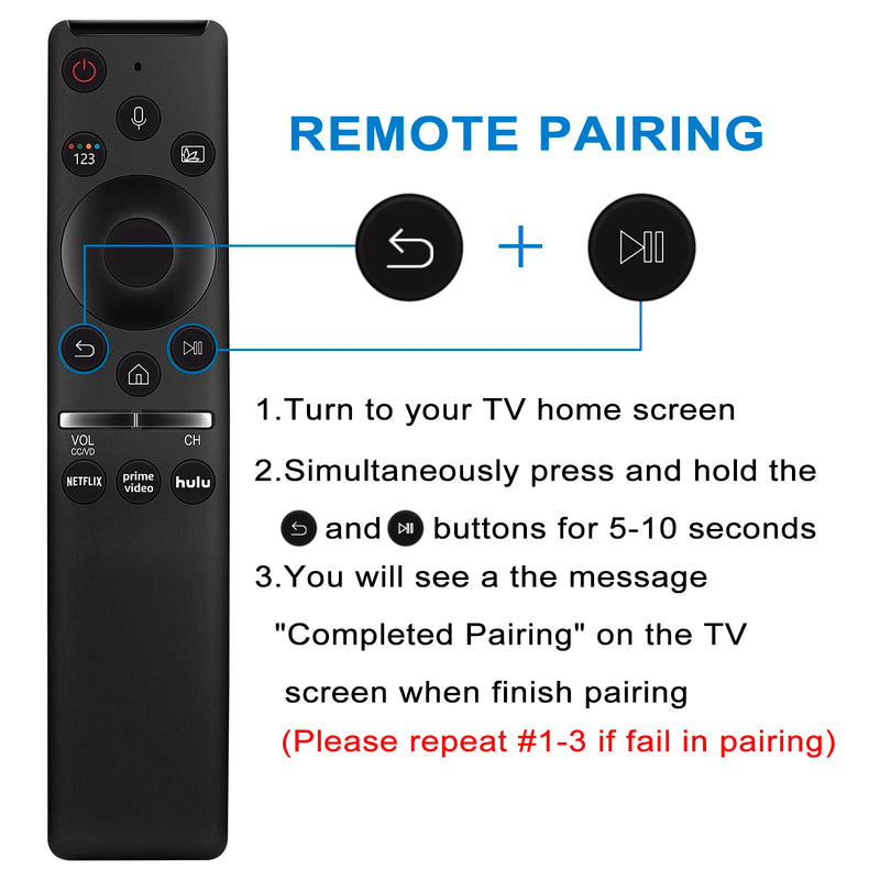  [AUSTRALIA] - BN59-01312A Smart TV Voice Replacement Remote Applicable for Samsung QN82Q70RAFXZA QN82Q70R QN49LS03RAFXZA QN49LS03R QN75Q70RAFXZA QN75Q70R QN55Q60RAFXZA QN55Q60R QN65Q70RAFXZA QN65Q70R QN55Q70RAFXZA