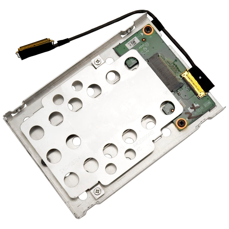  [AUSTRALIA] - NVME M.2 PCIe SSD to 2.5 inch Hard Drive Caddy Bracket Tray with SATA HDD Long Cable Replacement for Lenovo ThinkPad X270 NS-A933