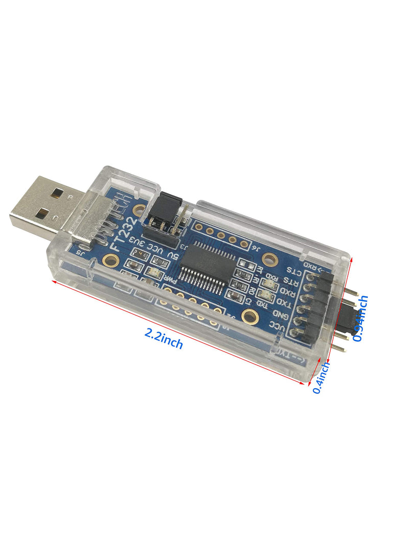 DSD TECH USB to TTL Serial Adapter with FTDI FT232RL Chip Compatible with Windows 10, 8, 7 and Mac OS X - LeoForward Australia