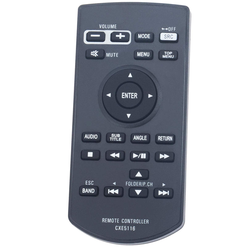 New Replacement DVD RDS AV Receiver Remote Control CXE5116 fit for Pioneer Device AVH-X7500BT AVH-X6500DVD AVH-X7700BT AVH-X6700DVD AVH-X491BHS AVH-X391BHS AVH-X7800BT AVH-X6800DVD AVH-X5700BHS - LeoForward Australia