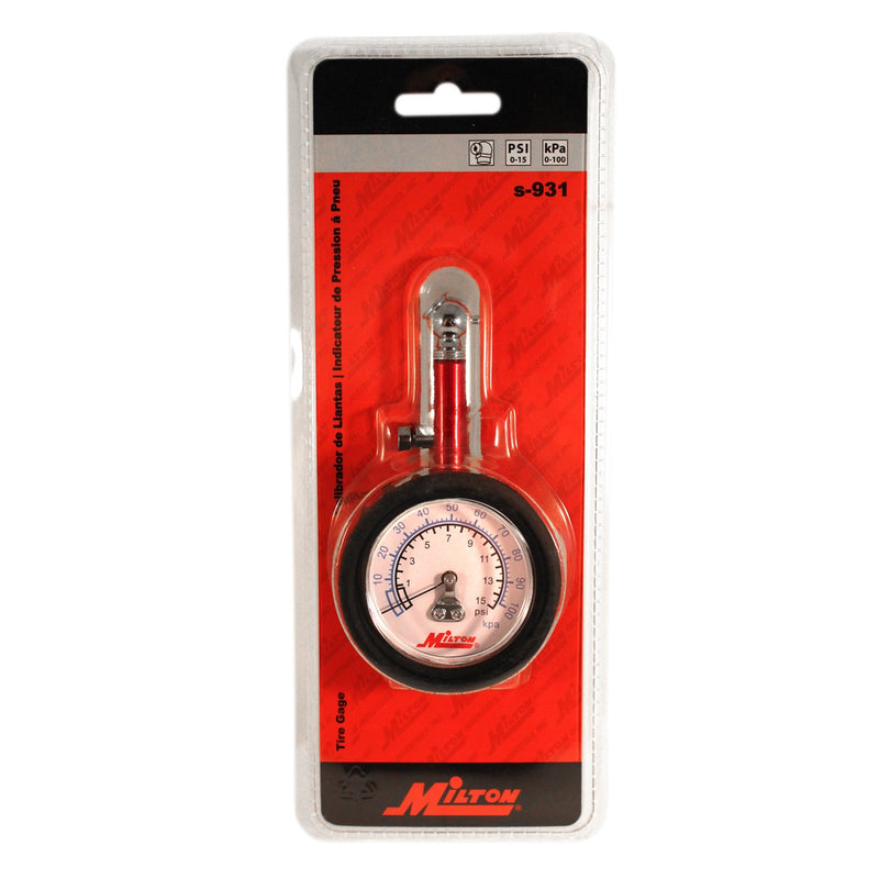 Milton Industries S-931 DIAL TREGAGE 0-15PSI - LeoForward Australia