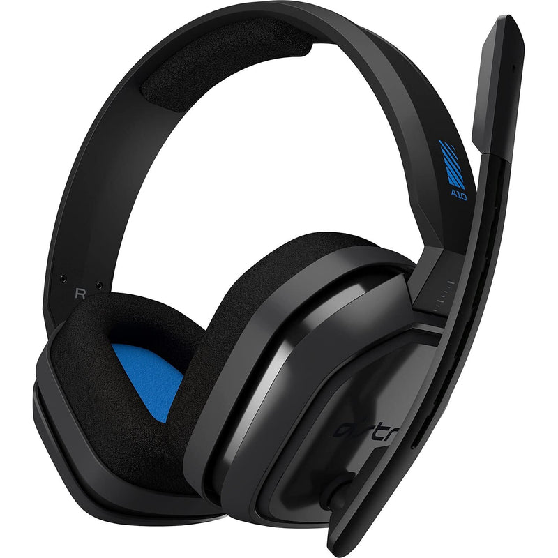  [AUSTRALIA] - Astro A10 Headset - Stereo - Mini-phone (3.5mm) - Wired - 32 Ohm - 20 Hz - 20 kHz - Over-the-ear, Over-the-head - Binaural - Circumaural - Blue, Gray