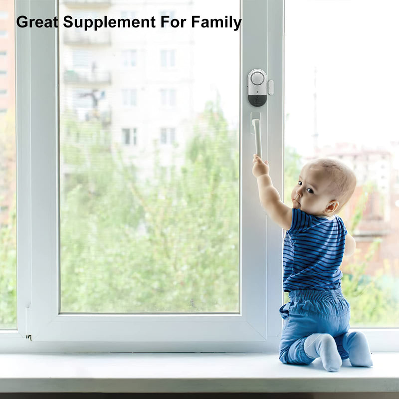  [AUSTRALIA] - Door Window Alarm, Toeeson 120DB Door Alarms for Kids Safety, Window Pool Alarms for Home