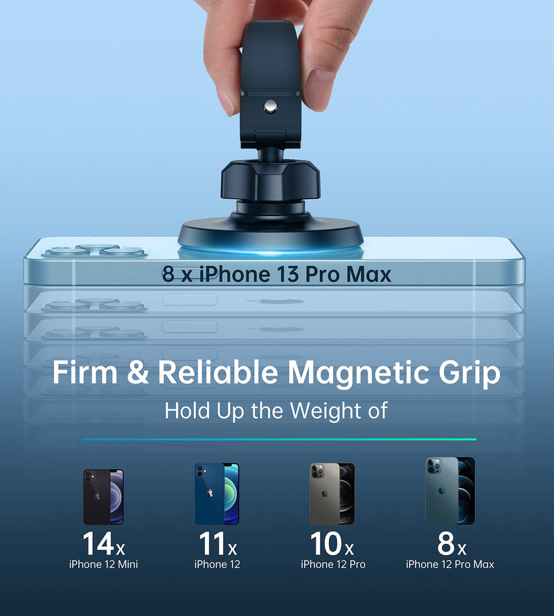  [AUSTRALIA] - Magnetic Car Mount Holder - Magnet Air Vent Phone Mount Compatible with-MagSafe Case/iPhone 13 12 Pro Max Mini, 360° Adjustable Cell Phone Car Holder Mount for iPhone 13&12 Series
