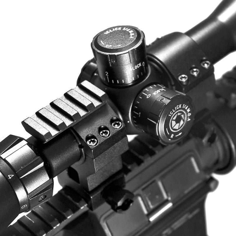  [AUSTRALIA] - BARSKA Tactical Riflescope Rings (30mm STD) , Black