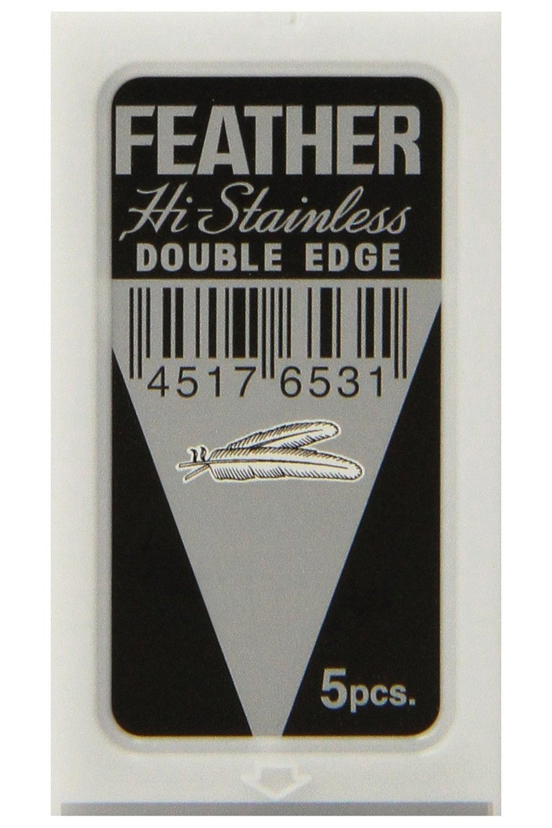 Feather Double Edge Safety Razor Blades 50 Count 50 Count (Pack of 1) - LeoForward Australia