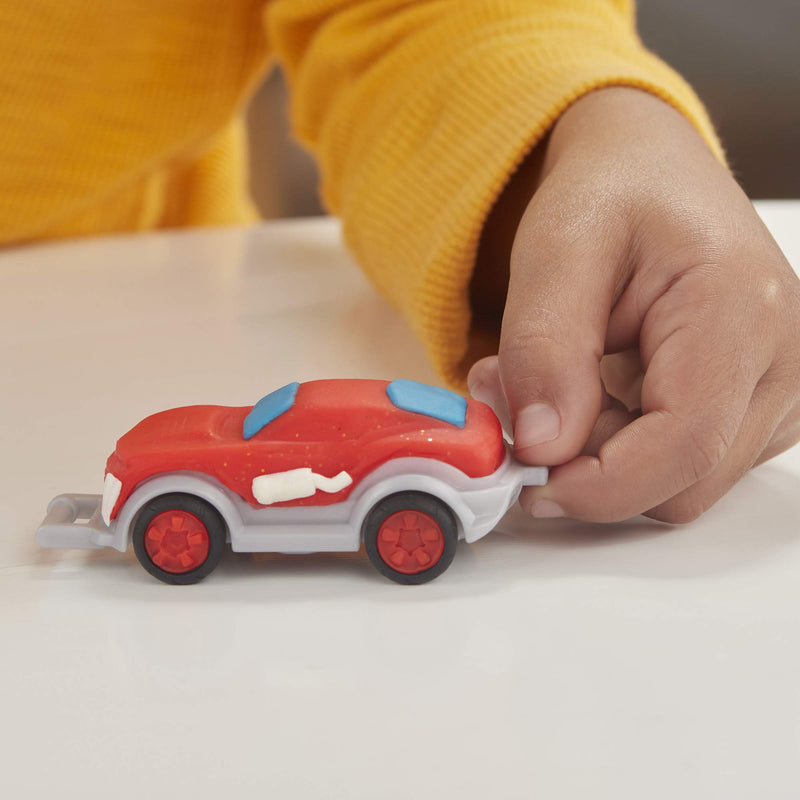 Play-Doh Wheels Tow Truck Toy for Kids 3 Years and Up with 3 Non-Toxic Colors - LeoForward Australia