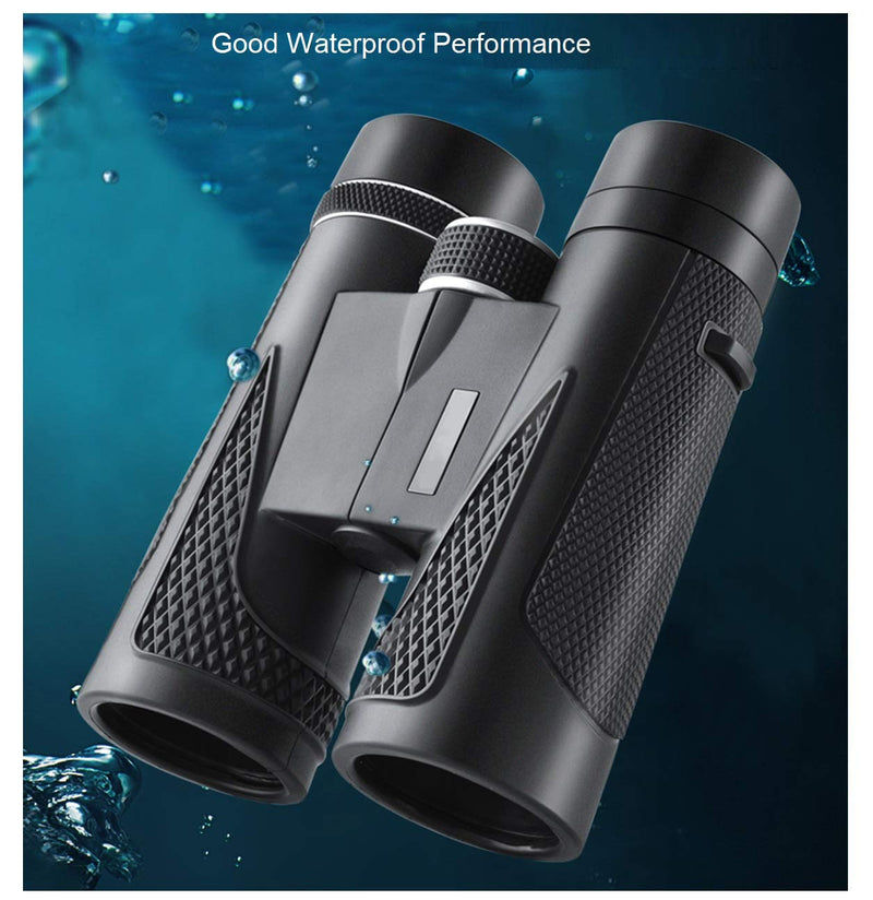  [AUSTRALIA] - 12x42 Binoculars for Adults, Powerful Compact Professional HD Binocular with Low Light Night Vision, Waterproof Binoculars for Bird Watching, Travel, Hunting, Sports, Concert