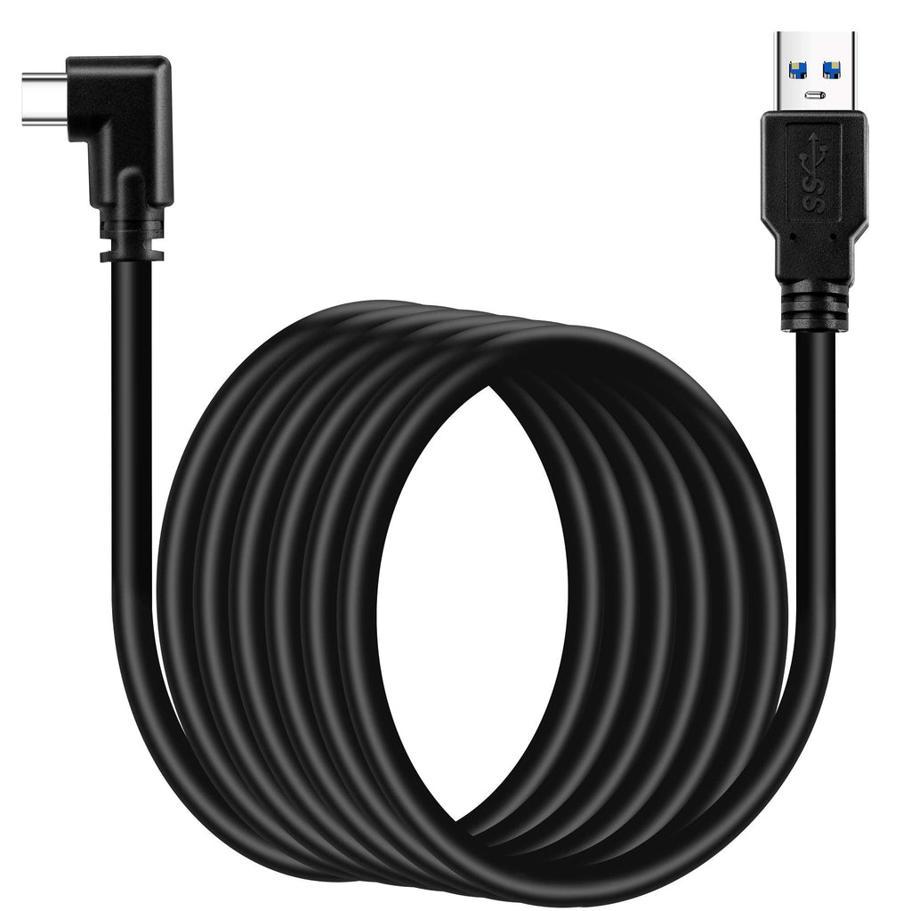  [AUSTRALIA] - Herfair 10FT USB C VR Link Cable for Oculus Quest /Quest 2,High Speed Data Transfer Function Extender for Oculus Quest VR Headset and Gaming PC Fast Charging Cable Compatible for USB C Charger (3M) 3M