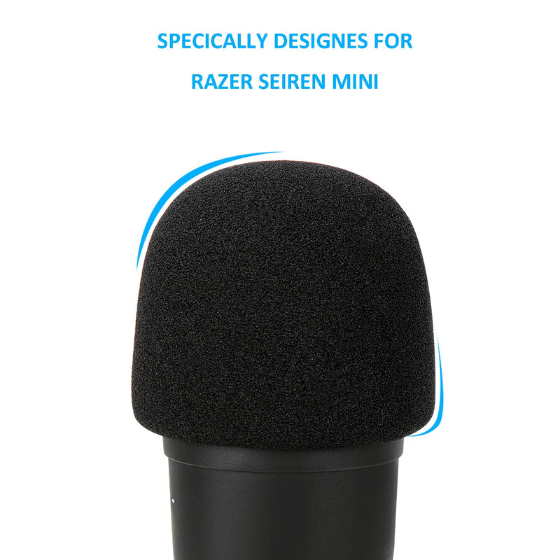  [AUSTRALIA] - Razer Seiren Mini Boom Arm with Pop Filter - Mic Stand with Foam Cover Windscreen Compatible with Razer Seiren Mini Streaming Microphone by YOUSHARES