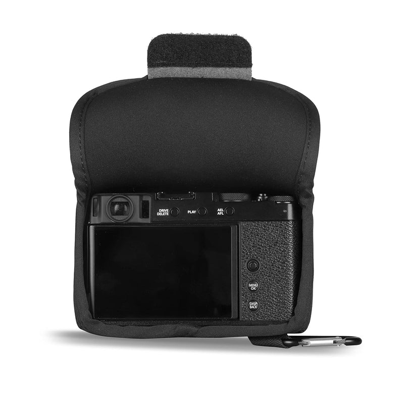  [AUSTRALIA] - MegaGear MG1983 Ultra Light Neoprene Camera Case Compatible with Fujifilm X Series X-E4 - Black