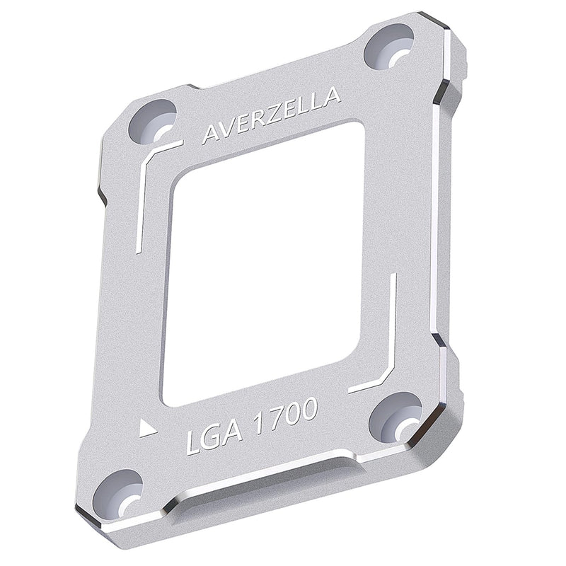  [AUSTRALIA] - AVERZELLA LGA 1700 Bracket,CPU Contact Frame Intel 12th/13th Gen,Mounting Bracket Kit Plate Contact Support for LGA1700 BCF Chipset H610, B660, Z690,etc(Silver) Silver