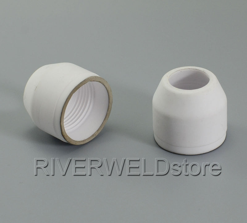 [AUSTRALIA] - Plasma Electrode Tip Nozzle Shroud Ceramic Cup Fit Miller APT7000 And OTC D7000 Plasma Cutter 22pcs