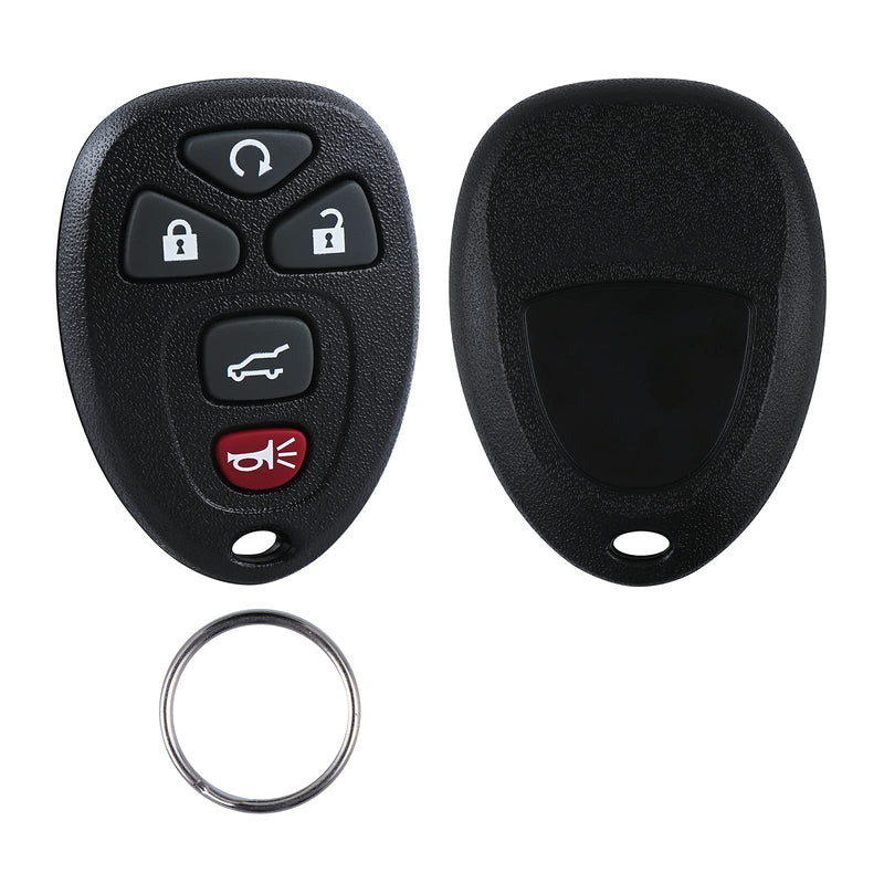 Remote Key Fob Control Replacement for 07-2016 GMC Acadia Yukon,07-2014 Chevy Tahoe Suburban Cadillac Escalade,09-2017 Chevrolet Traverse Buick Enclave(OUC60270, OUC60221) 5btn 2 Pack 5-btn x2 - LeoForward Australia