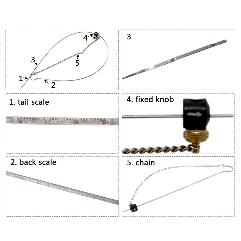 gohantee Adjustable Oil Level Dipstick Gauge Tool Fit for Audi A6 A5 A4 2.0L 3.2L 4.2L Engine T40178 - LeoForward Australia