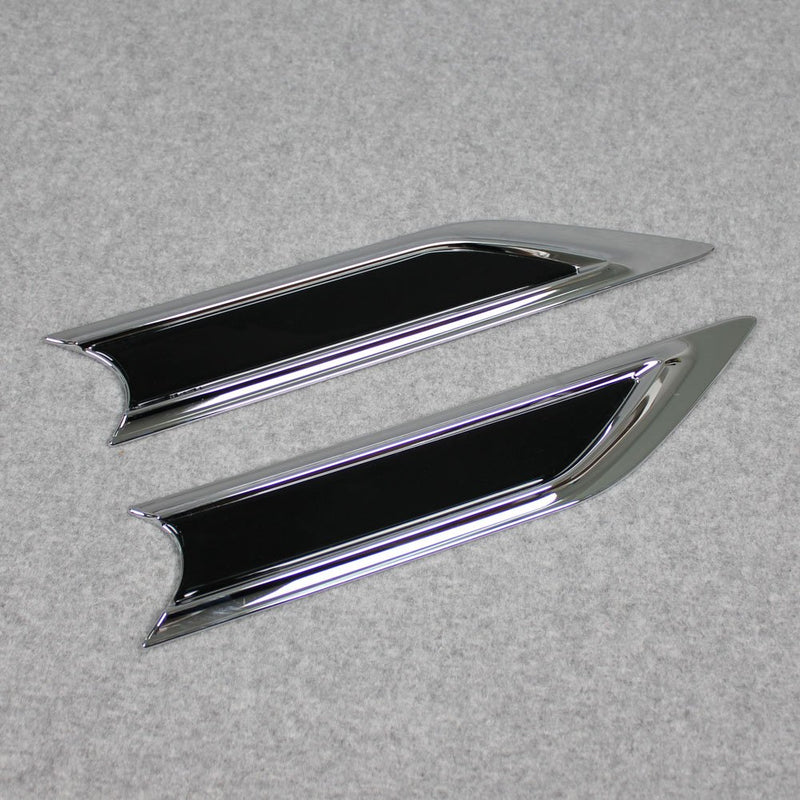  [AUSTRALIA] - Beautost Fit For Honda 2017 2018 2019 CR-V CRV Front Side Fender Sticker Vents Air Outlet Cover Trim