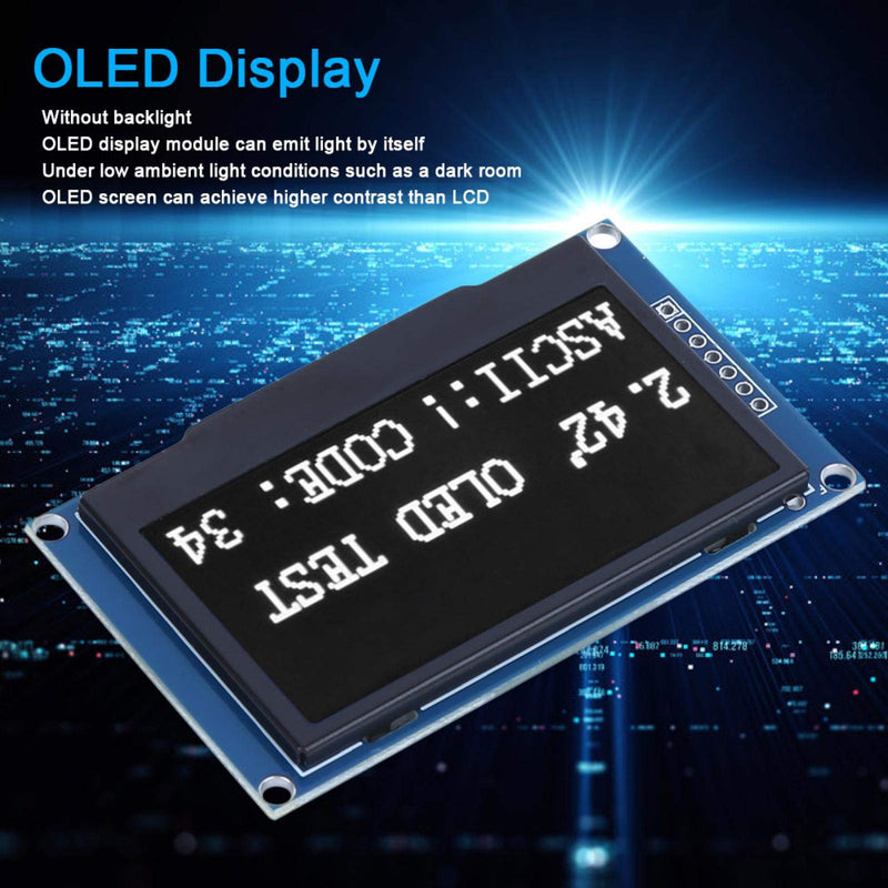  [AUSTRALIA] - FTVOGUE 2.42 OLED Display Module SSD1309 Drive Liquid Crystal Screen