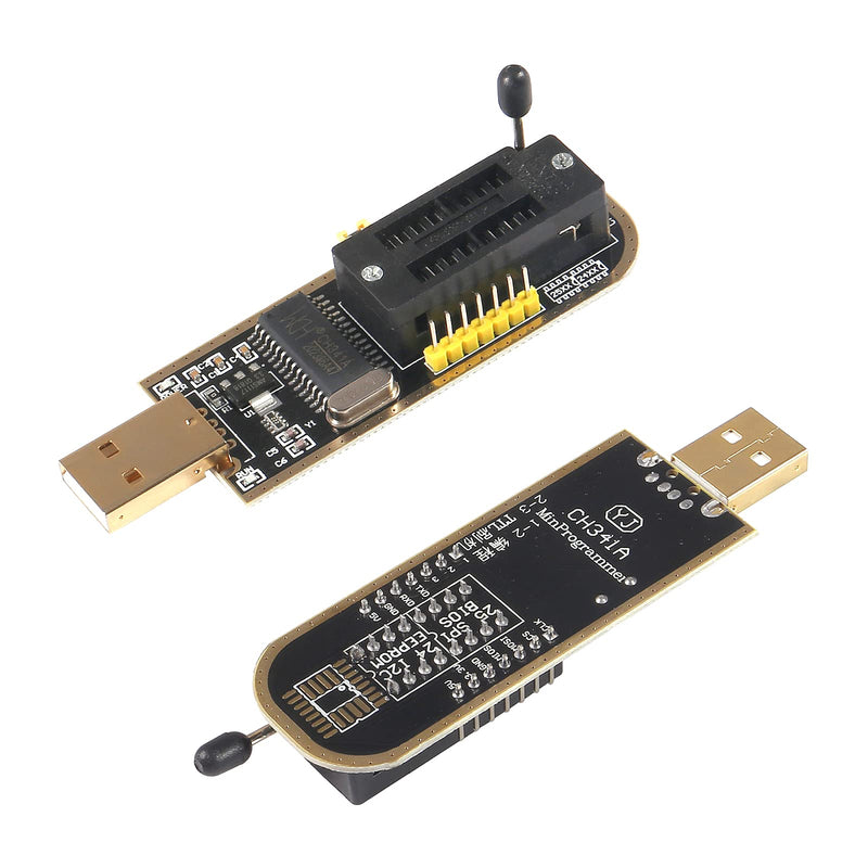  [AUSTRALIA] - MELIFE SOIC8 SOP8 Test Clip EEPROM Flash BIOS USB Programmer Module SB Programmer + SOP8 Clip + Adapter for EEPROM 93CXX / 25CXX / 24CXX + CH341A 24 25 Series