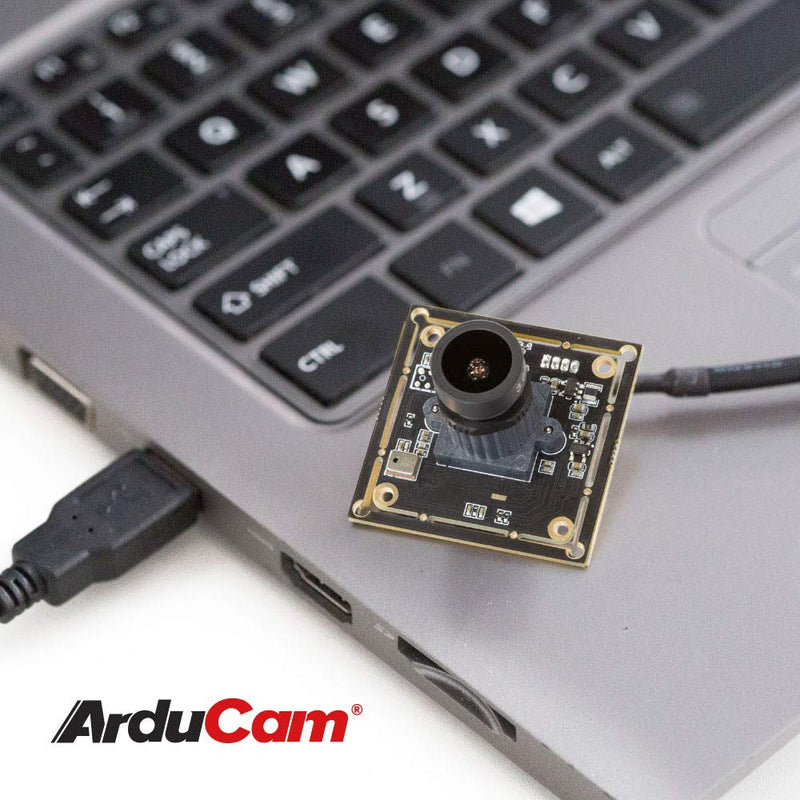  [AUSTRALIA] - Arducam 1080P Low Light WDR USB Camera Module for Computer, 2MP 1/2.8” CMOS IMX291 100 Degree Wide Angle Mini UVC Webcam Board with Microphone, 3.3ft/1m Cable for Windows Linux Mac OS