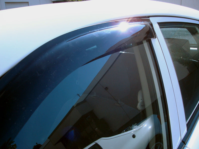  [AUSTRALIA] - Tuningpros WD2-079 Outside Mount Window Visor Deflector Rain Guard Dark Smoke, 2 Pcs Set Compatible With 2000-2006 Chevrolet Monte Carlo