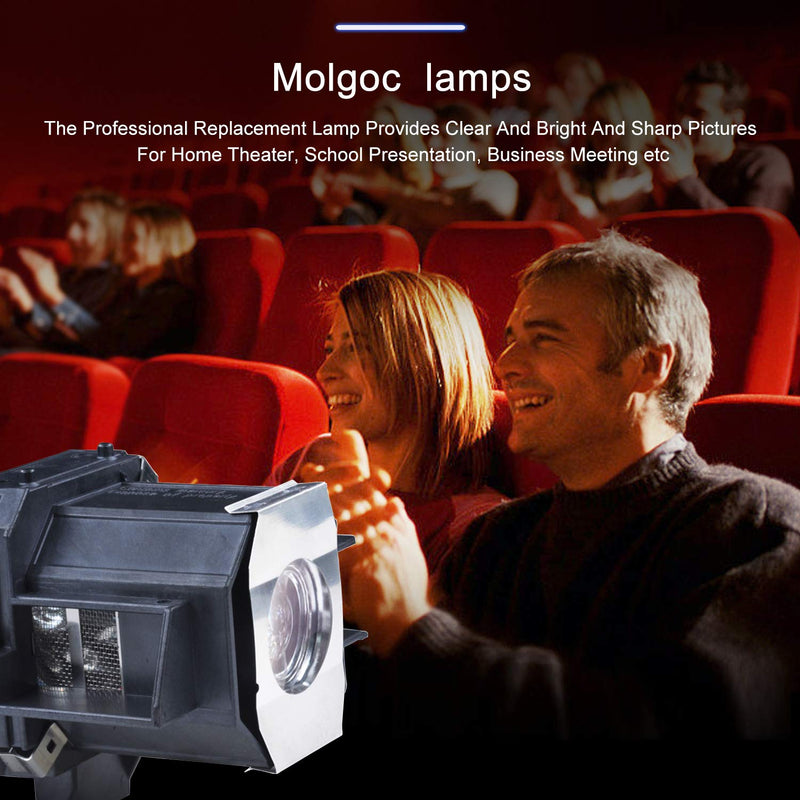  [AUSTRALIA] - Lampe Elplp35 for V13H010L35 Epson EMP tw600 emp-tw520 emp-tw680 Projector Replacement Lamp with Housing