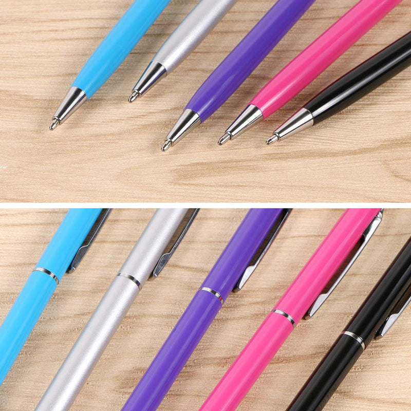 Yoodelife 2 in 1 Capacitive Stylus Ballpoint Pen Stylus for iPad, Tablet, iPhone, Kindle, Samsung and Other Touch Screen Devices, 5 Pack - LeoForward Australia