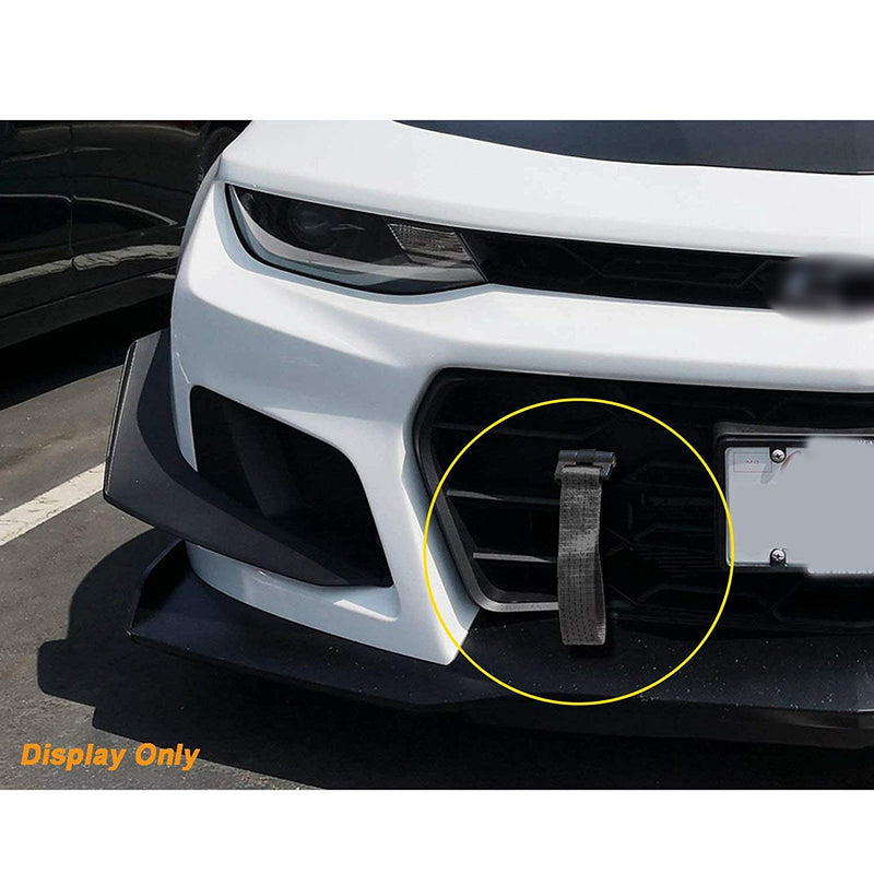  [AUSTRALIA] - Xotic Tech Black JDM Sporty Towing Strap Tow Hook Adapter for Chevrolet Camaro 2016-2018