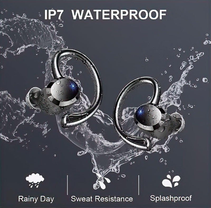  [AUSTRALIA] - Upgrade Your Everyday Headphones or Wired Earbuds with These Workout, Noise Cancelling Earbuds, True Wireless Earbuds Over Ear Dynamic Sounding TWS i25 Bluetooth v5.1, HiFi, Waterproof Earbuds.