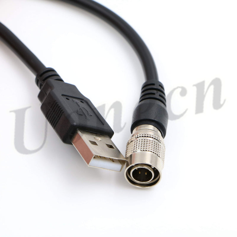  [AUSTRALIA] - Uonecn USB Data Plug to 6 Pin Hirose Male Connector for Sokkia for Topcon Total