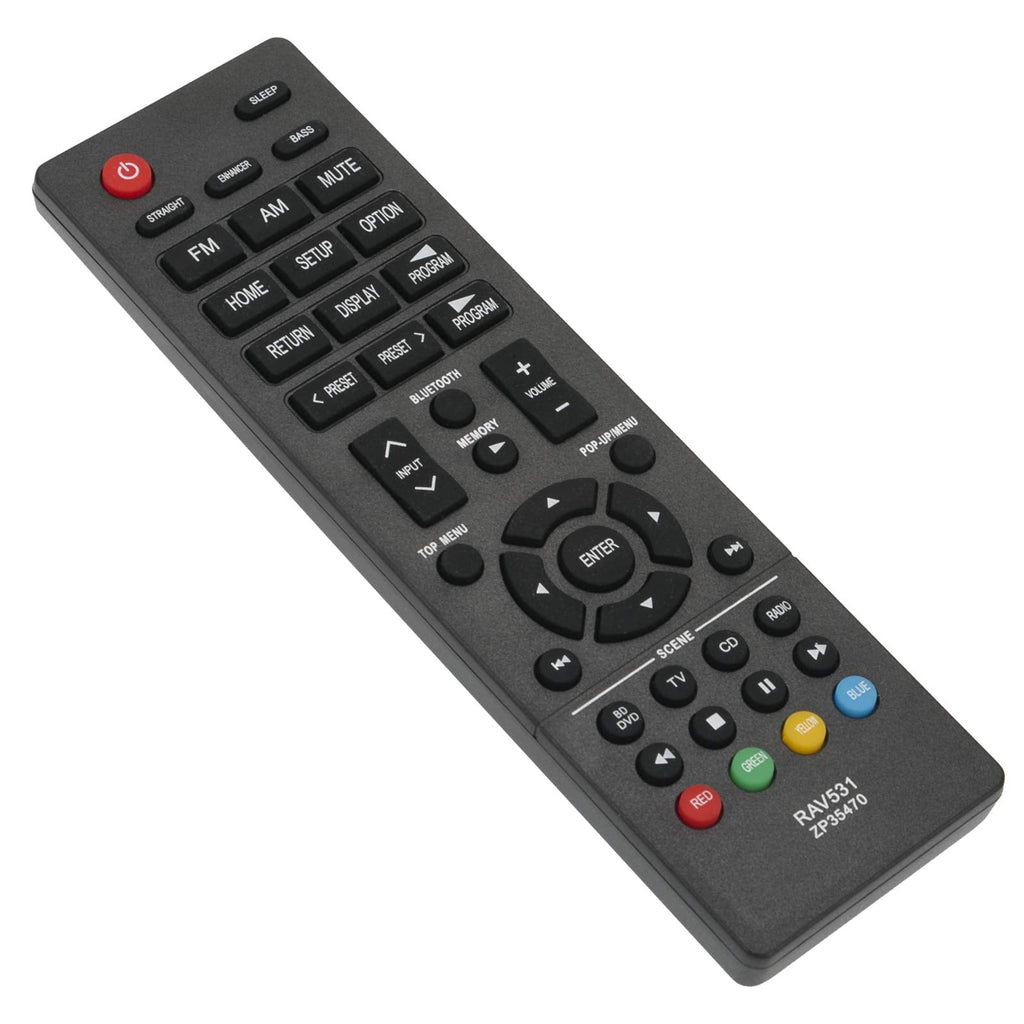  [AUSTRALIA] - RAV531 ZP35470 ZP354700 Replace Remote Control fit for Yamaha AV Receiver Home Theater System HTR-3068 HTR-3069 HTR-3071 HTR-4068 HTR-4071 RX-V379 RX-V381 RX-V383 RX-V479 RX-V483 RX-V579 TSR-5790