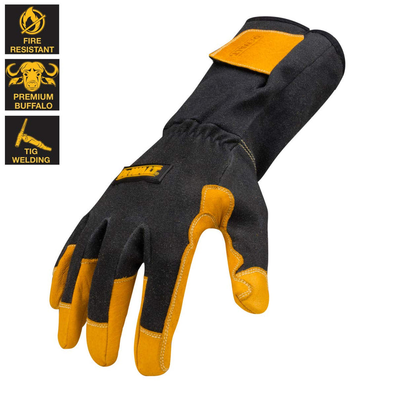  [AUSTRALIA] - Dewalt Premium TIG Welding Gloves, Adjustable, Gauntlet-Style Cuff, X-Large