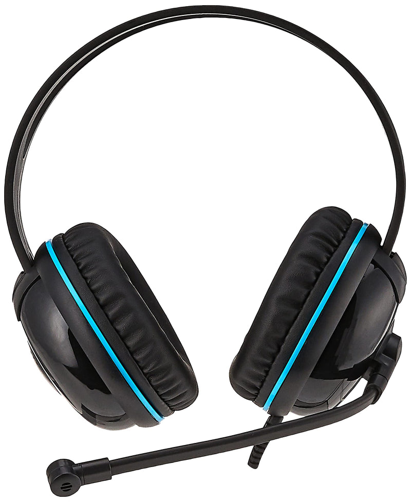  [AUSTRALIA] - Andrea Communications NC-455VM USB Over-Ear Circumaural Stereo USB Computer Headset with Noise-Canceling Microphone, in-Line Volume/Mute Controls, and Plug