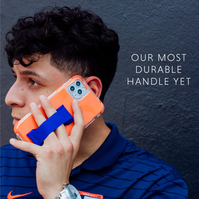  [AUSTRALIA] - LoveHandle PRO Premium Phone Grip - Silicone Phone Strap - Magnetic Phone Mount and Kickstand for Smartphone and Tablet - Colorful Daisies Silicone