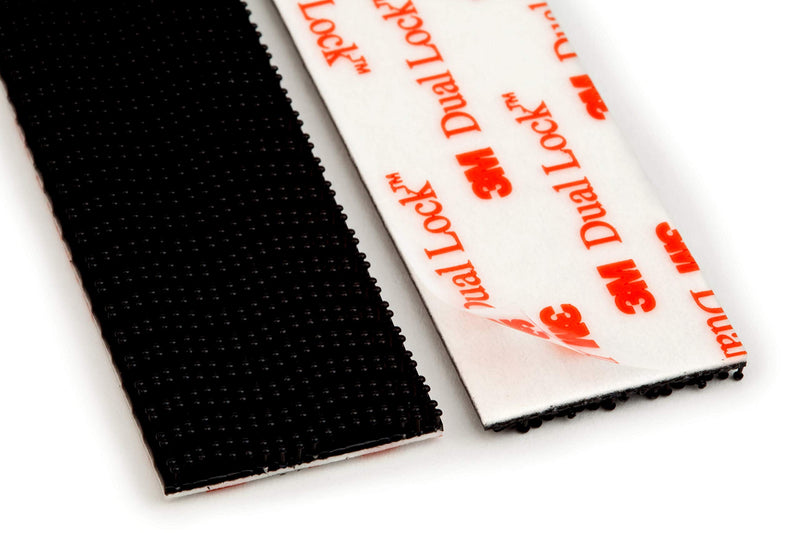 [AUSTRALIA] - Scotch Mounting, Fastening & Surface Protection RF6731 Interlocking Fasteners 1 in x 3 in, Strips, 1"x3", Black, 2 Count 1"x3" 2 sets