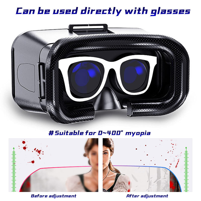  [AUSTRALIA] - 3D Augmented Reality Glasses-high Transmittance Virtual Reality Glasses That Realize The Max Giant Screen, Many Function Playstation VR Glasses, Widely Compatible with Virtual Reality Game Systems