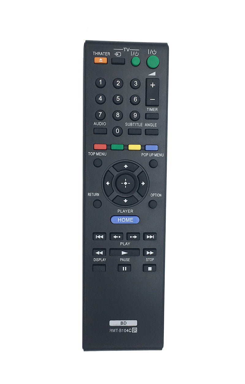 Replace Remote for Sony BLU-RAY DVD Player Remote BDP-BX59 BDP-X2 BD-EV870 RMT-B102A RMT-B103A RMT-B104A RMT-B105A RMT-B107A RMT-B109A RMT-B112A RMT-B119A RMT-B108P RMT-B105A - LeoForward Australia