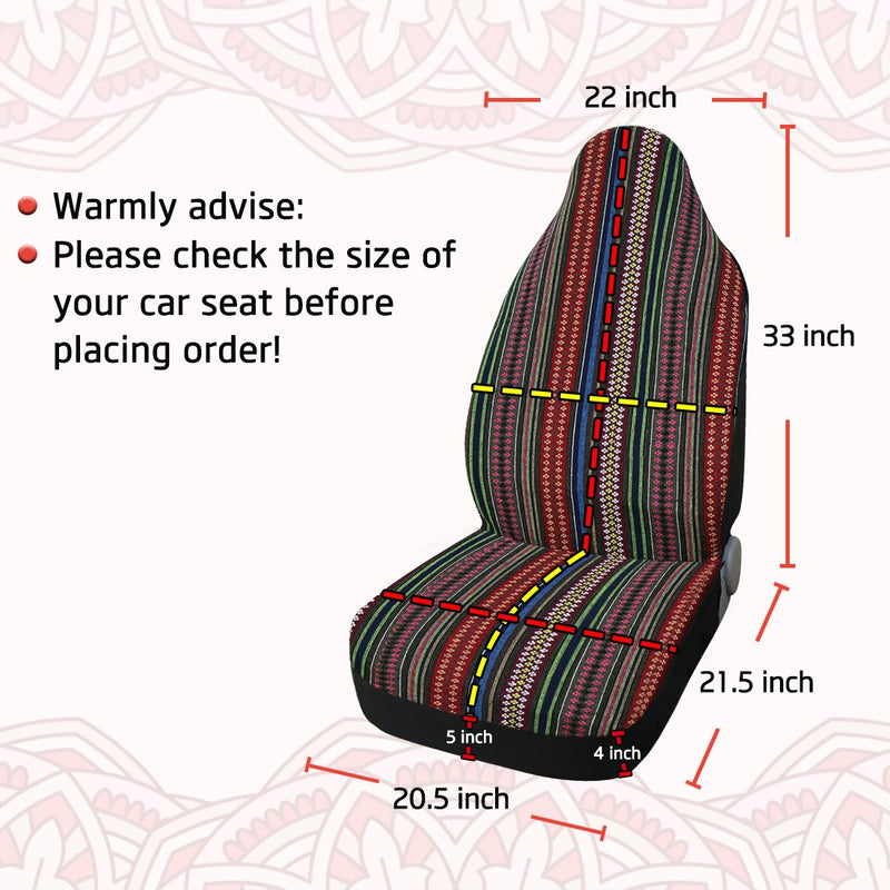  [AUSTRALIA] - uxcell Universal Durable Bucket Front Seat Cover Protectors for Car SUV Automotive Rose Red