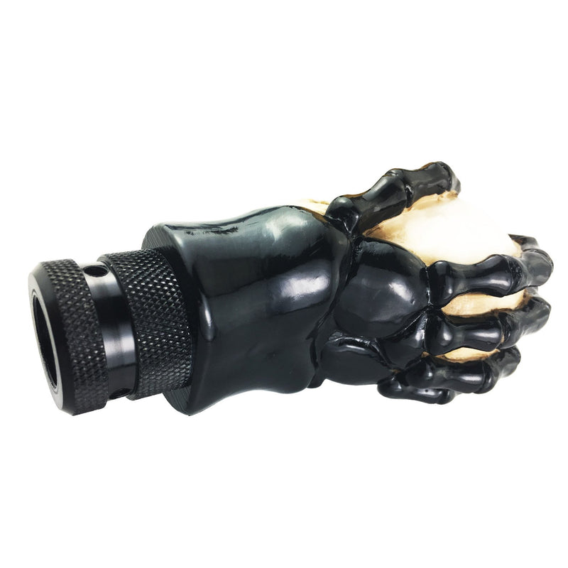  [AUSTRALIA] - Arenbel Gear Stick Shifter Skull Shift Lever Knob fit Universal Manual Automatic Transmission, Beige